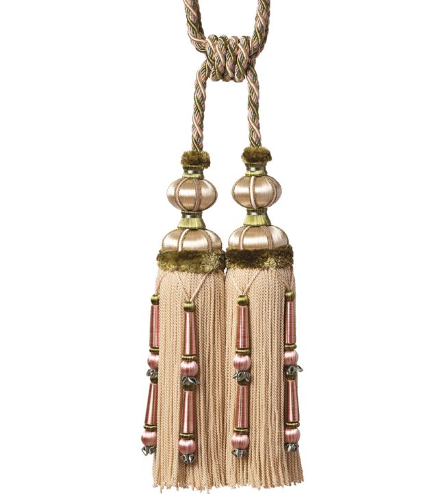 Margaux Double Tassel Tieback Trimming by Samuel & Sons Fleurs D'Ete