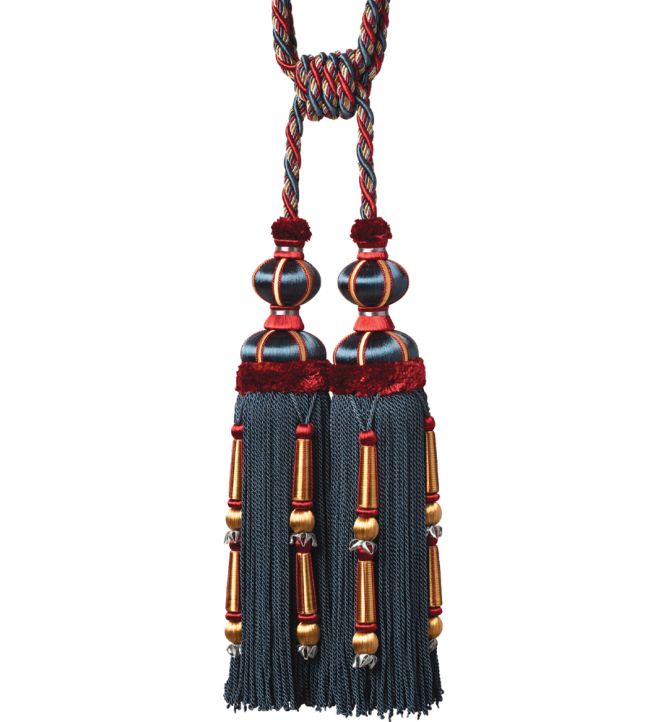 Margaux Double Tassel Tieback Trimming by Samuel & Sons Gem