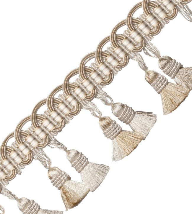 Margaux Tassel Fringe Trimming by Samuel & Sons Ecru