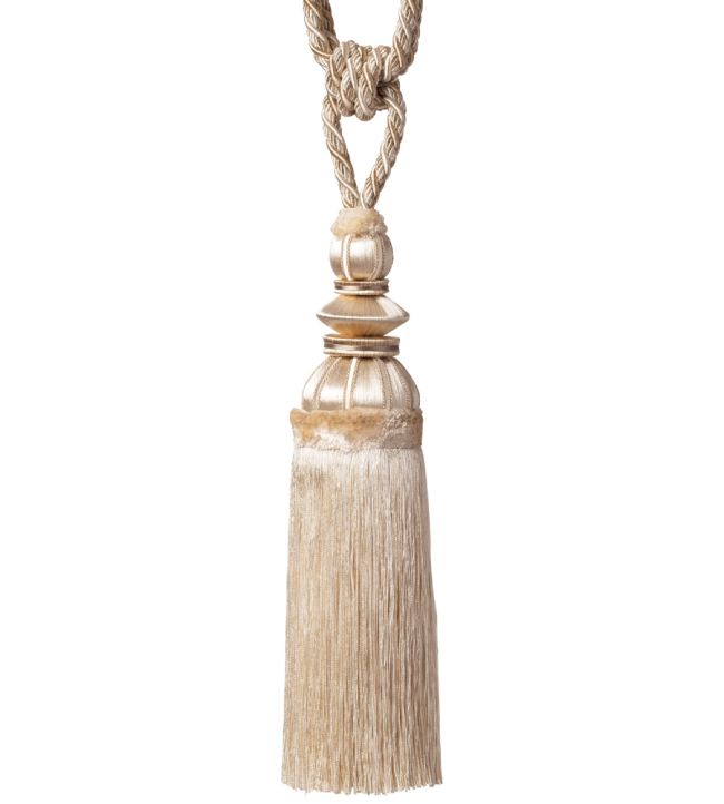 Margaux Tassel Tieback Trimming by Samuel & Sons Ecru