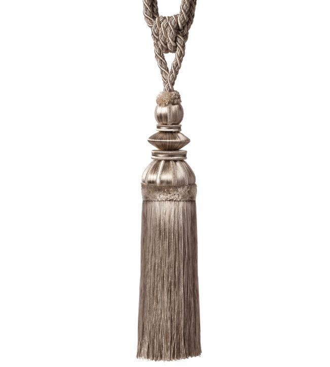 Margaux Tassel Tieback Trimming by Samuel & Sons Feuille D'Argent
