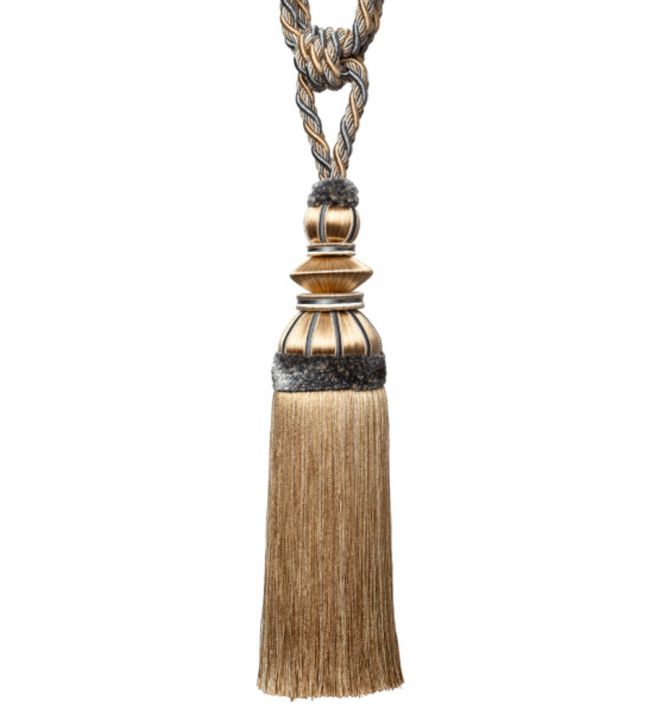 Margaux Tassel Tieback Trimming by Samuel & Sons Wedgewood Dore