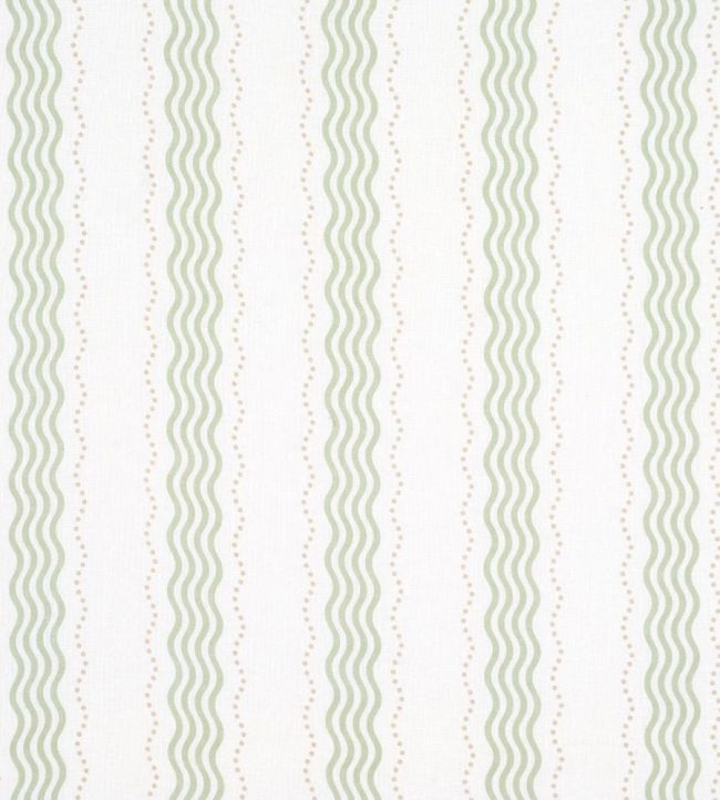 Margot Linen Sheer Fabric by Schumacher Green