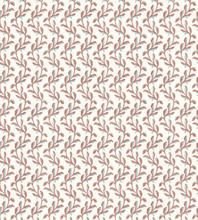 Mariana Floral Wallpaper by DADO Red and Blue