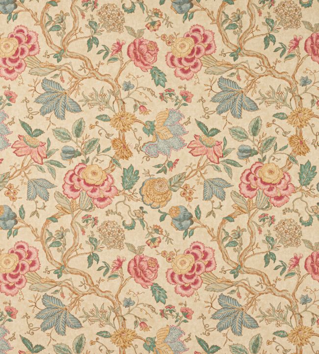 Mariella Fabric by Colefax and Fowler Ochre