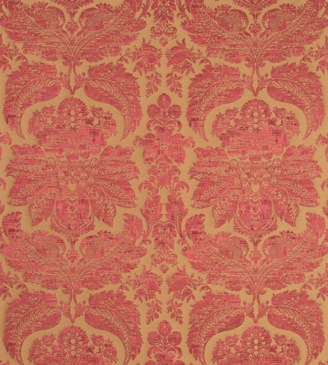 Marigny Fabric by Nobilis Red/Gold