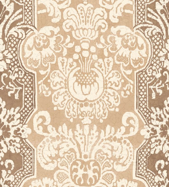 Marigold Wallpaper by GP & J Baker Desert