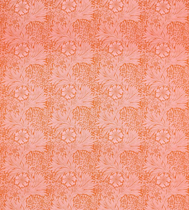 Marigold Fabric by Morris & Co Orange/Pink