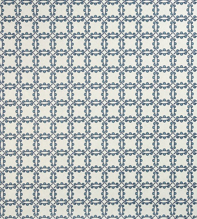Marimba Wallpaper by Christopher Farr Cloth Cobalt