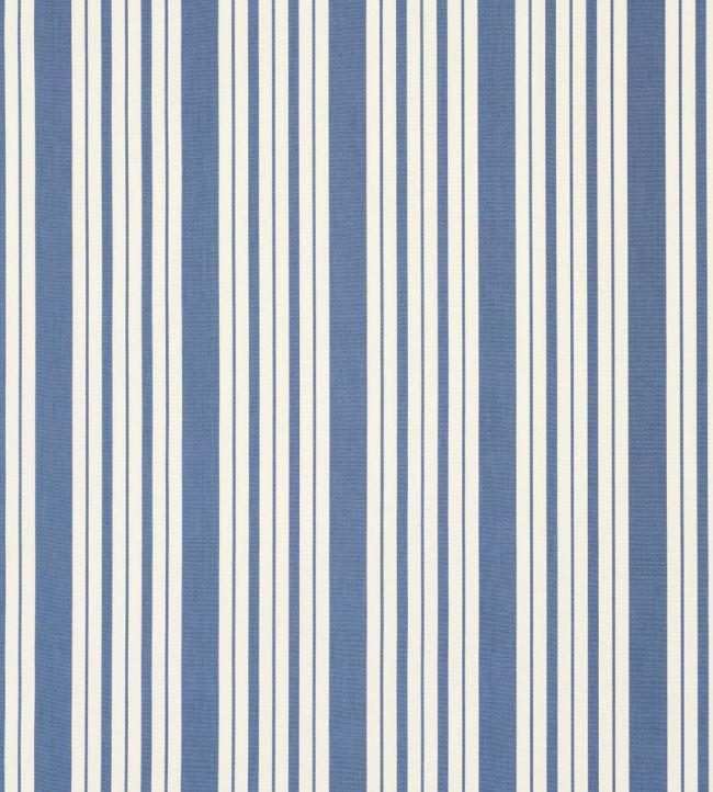 Markie Stripe Fabric by Schumacher Indigo