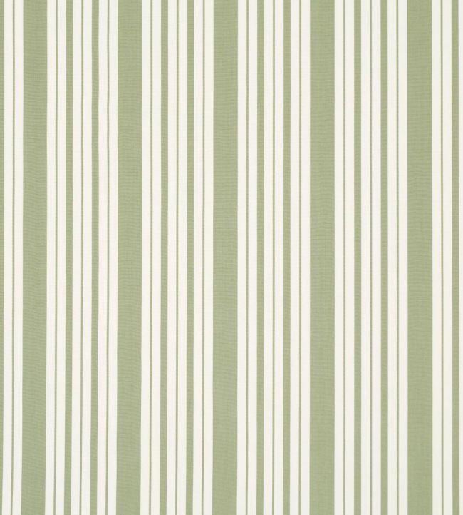 Markie Stripe Fabric by Schumacher Leaf Green