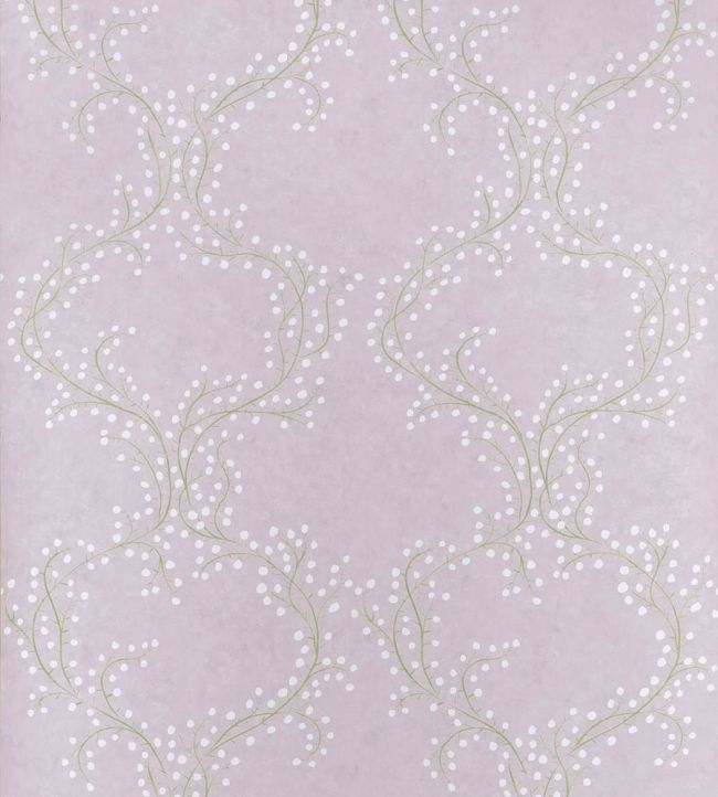 Markle Trail Wallpaper by Thibaut Lavender
