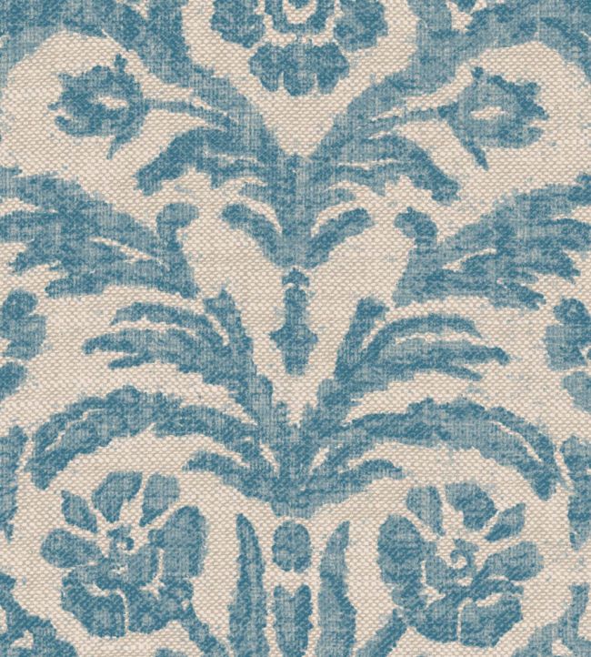 Marlborough Wallpaper by Fermoie Blue