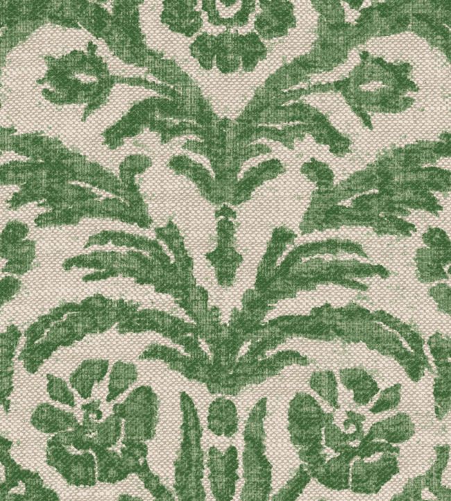 Marlborough Wallpaper by Fermoie Bottle Green