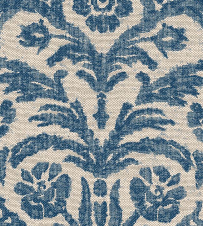Marlborough Wallpaper by Fermoie Navy