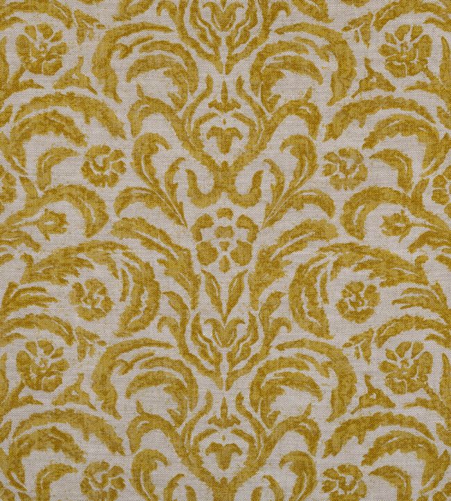 Marlborough Fabric by Fermoie Yellow