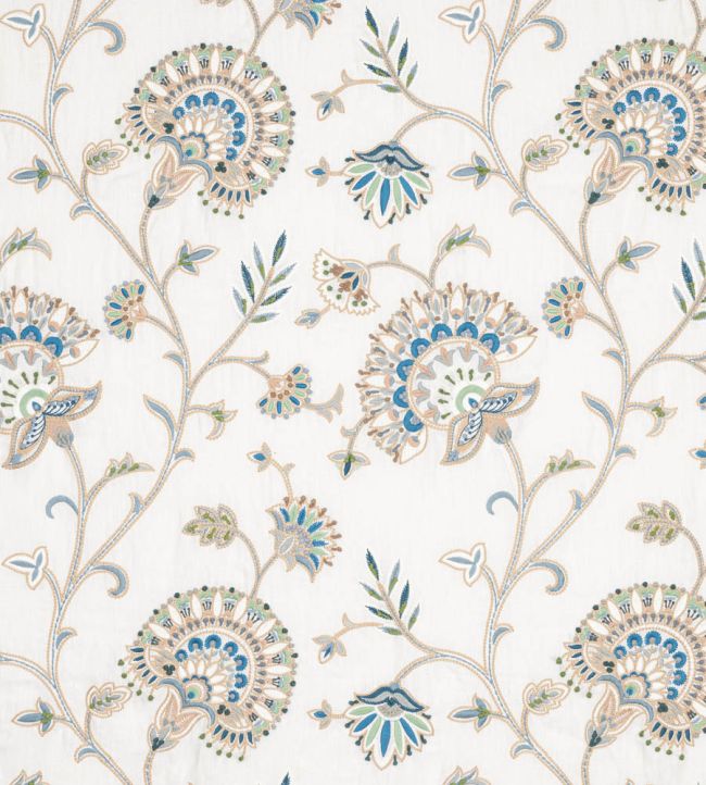 Marquis Fabric by Colefax and Fowler Blue