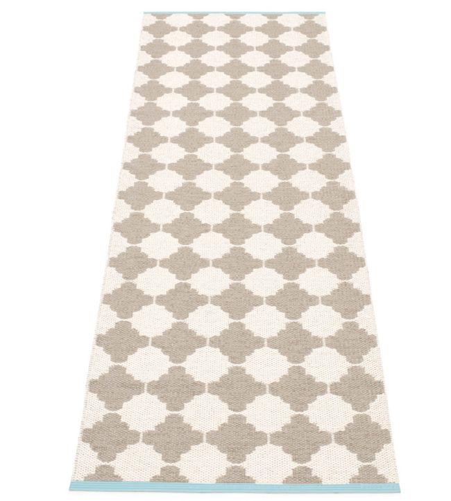 Pappelina Marre Runner rug Mud/Vanilla MA6722 Mud/Vanilla