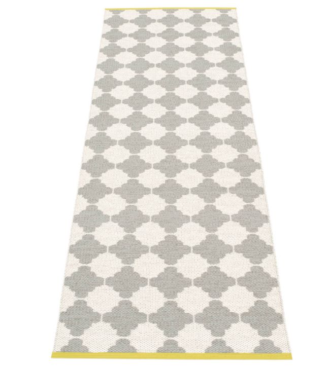 Pappelina Marre Runner rug Warm Grey/Vanilla MA9745 Warm Grey/Vanilla