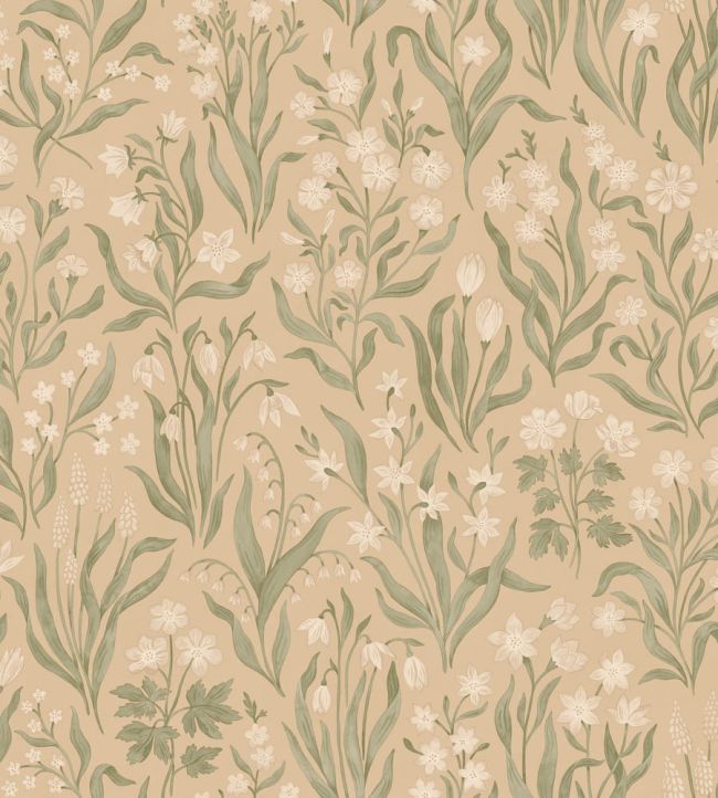 Marta Wallpaper by Sandberg Beige