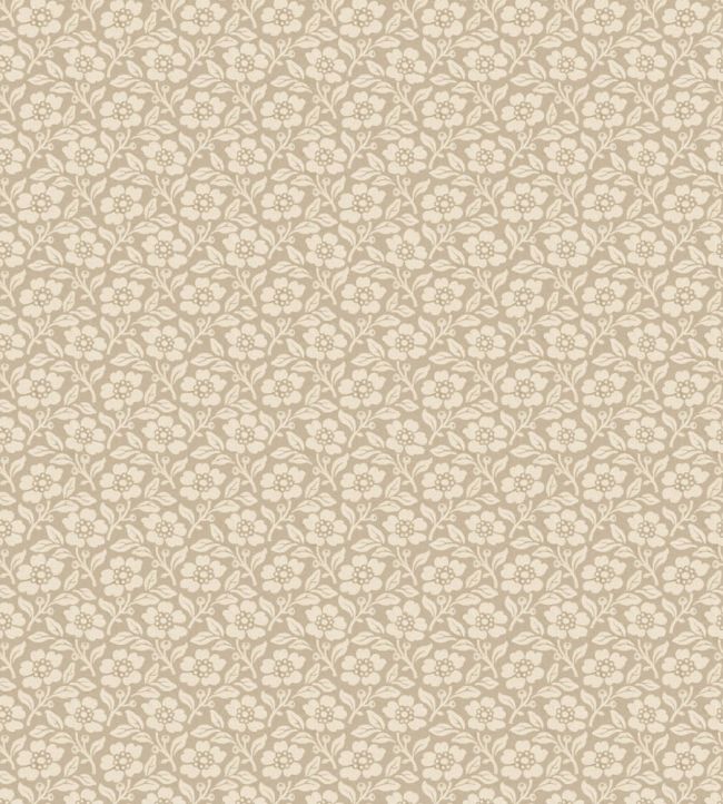 Martock Sprig Wallpaper by Mulberry Home Parchment