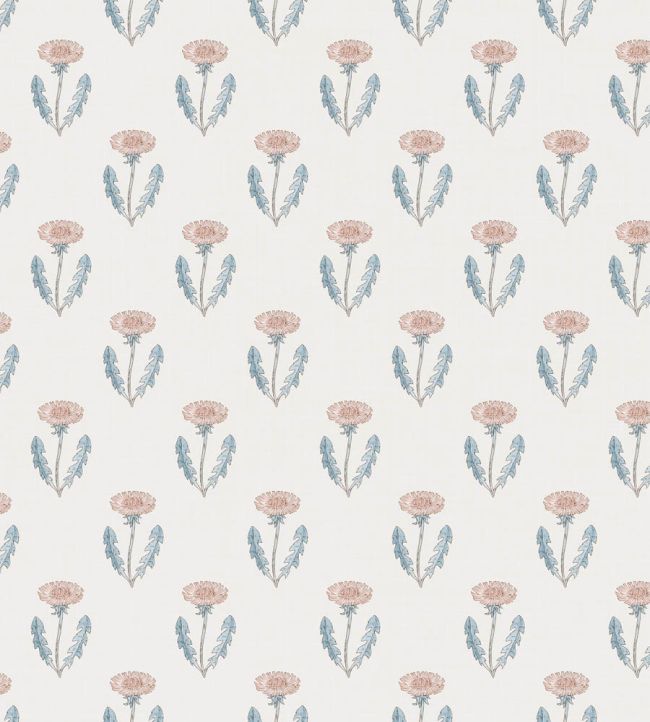 Maskrosen Wallpaper by Sandberg Pink