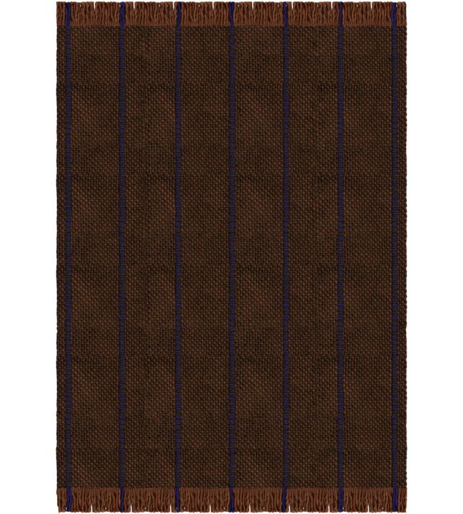 Layered Massproductions Cord rug Blue Brown MPCOBB140200 Blue Brown