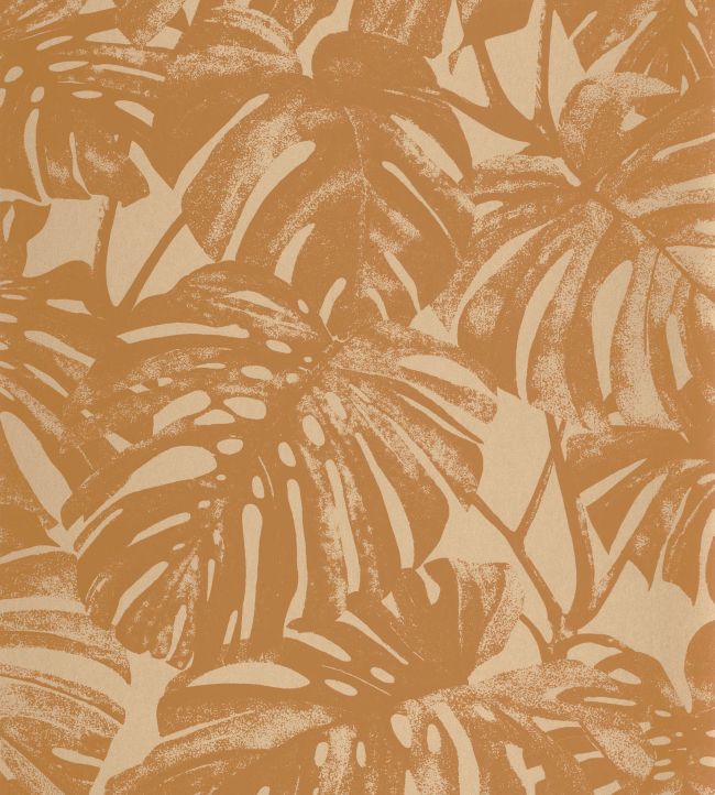 Mata Wallpaper by Casadeco Caramel
