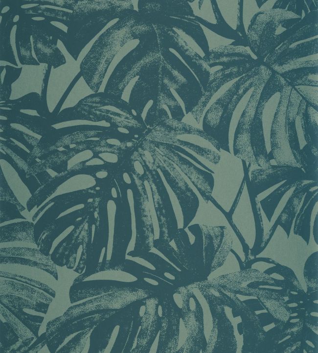 Mata Wallpaper by Casadeco Vert Tiaga