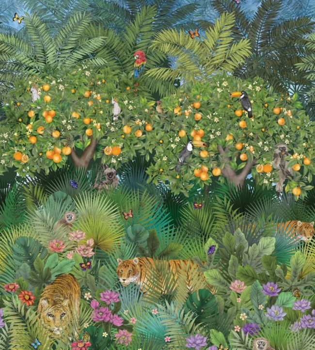 Tiger Grove Mural by Matthew Williamson 1