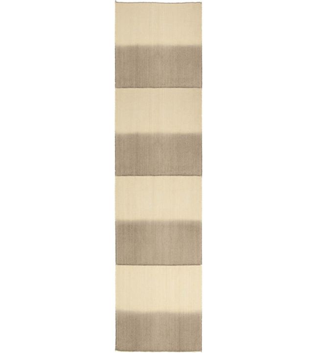 Nanimarquina Matiz Bands Runner rug Ivory 01MATBANNATRUN32 Ivory