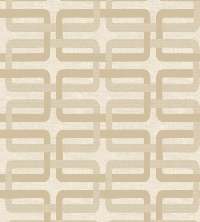 Matjara Wallpaper by Casamance Sable/Nacre