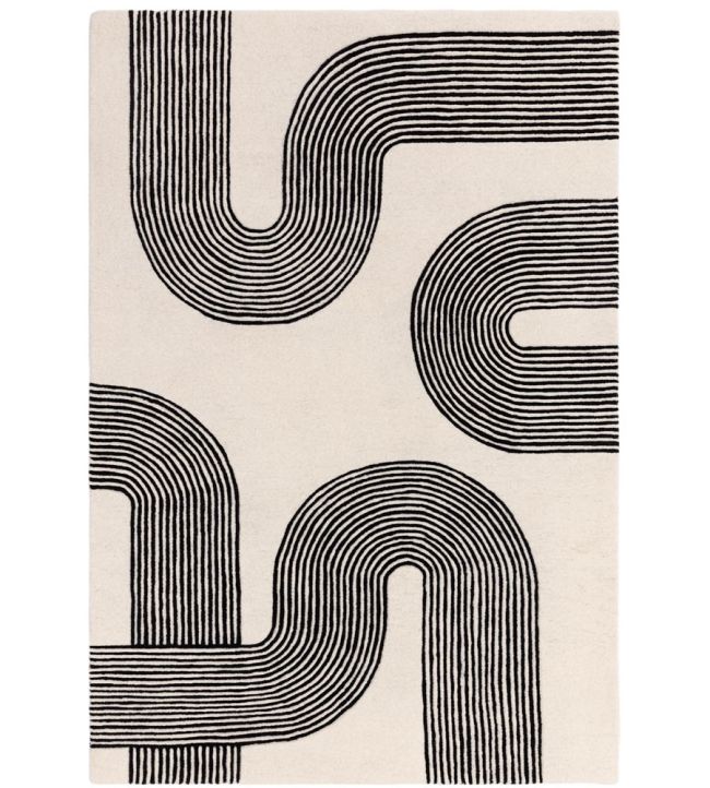 Asiatic Matrix Arches rug Black 87 MATR1201700087 Black 87