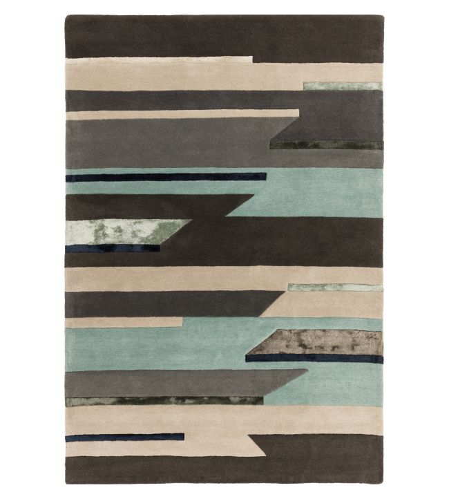 Asiatic Matrix Rhombus rug Blue MAX-63-200300 Blue