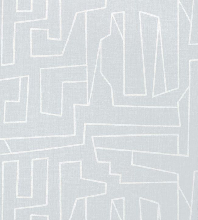 Matrix Wallpaper by Thibaut Soft Blue