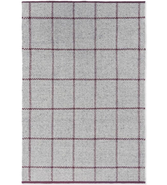 Brink & Campman Craft Matter Check rug Ash/Stone Red 49100140200 Ash/Stone Red
