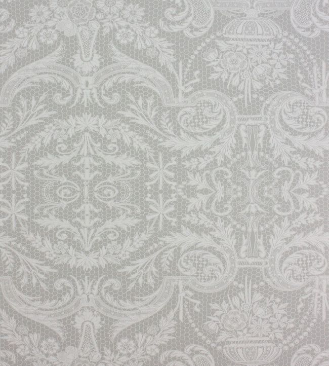 Orangery Lace Wallpaper by Matthew Williamson Ivory