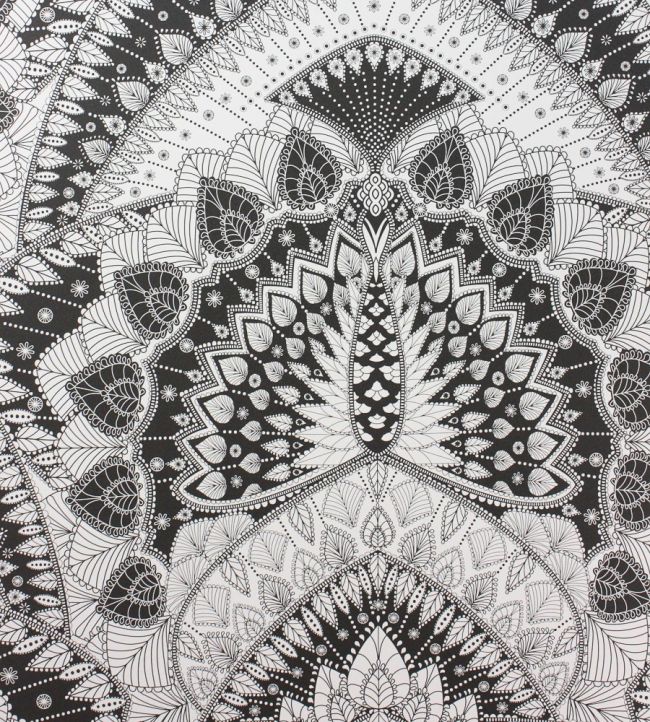 Azari Wallpaper by Matthew Williamson Black/White