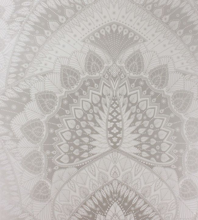 Azari Wallpaper by Matthew Williamson Silver