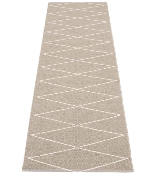 Pappelina Max Runner rug Mud/Vanilla MX6724 Mud/Vanilla