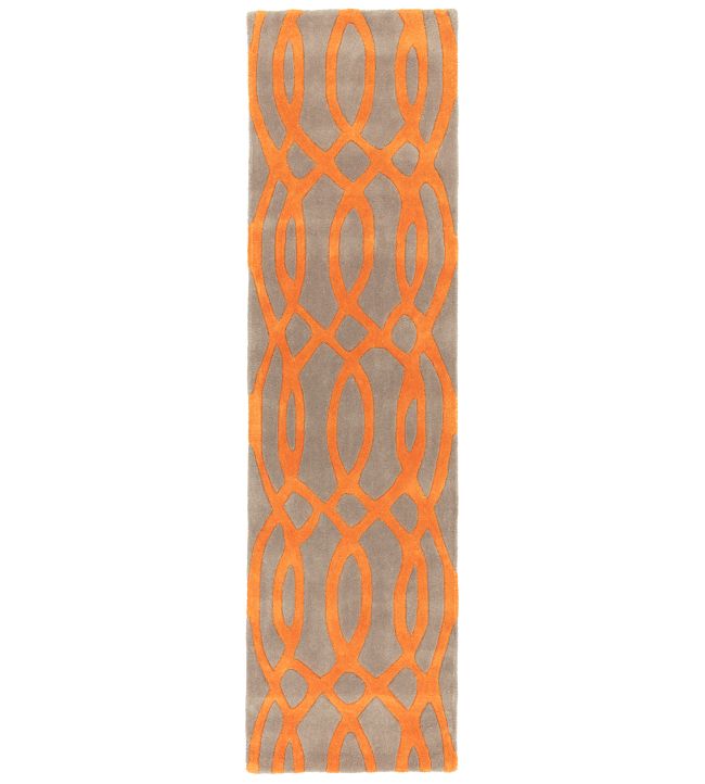 Asiatic Matrix Wire Runner rug Orange MAX-37-70240 Orange