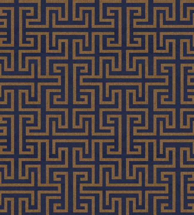 Maze Wallpaper by Coordonne Ultramarine
