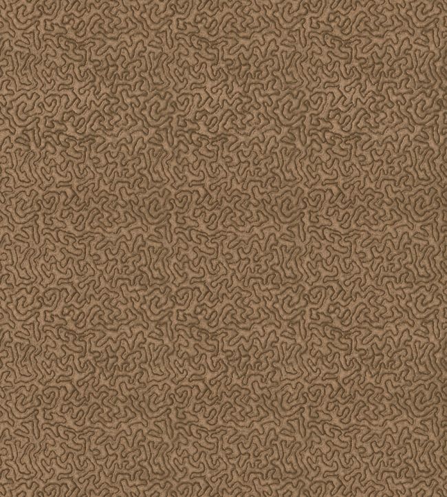 Maze Fabric by Zoffany Antelope