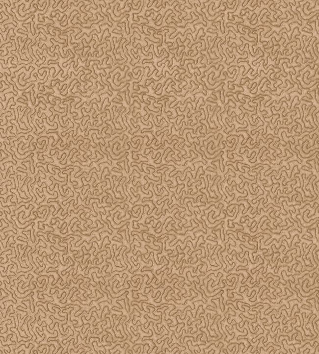 Maze Fabric by Zoffany Pale Linen