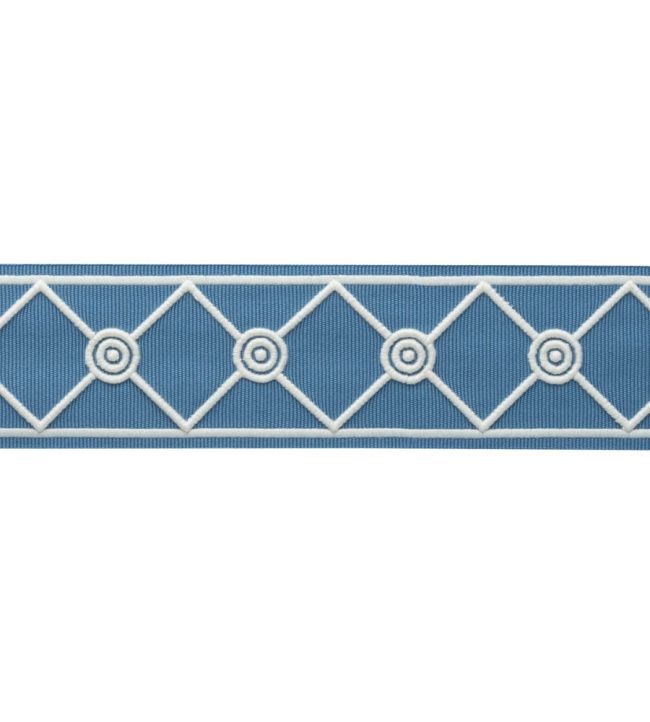 MDS Embroidered Lattice Borber Trimming by Samuel & Sons Wedgewood