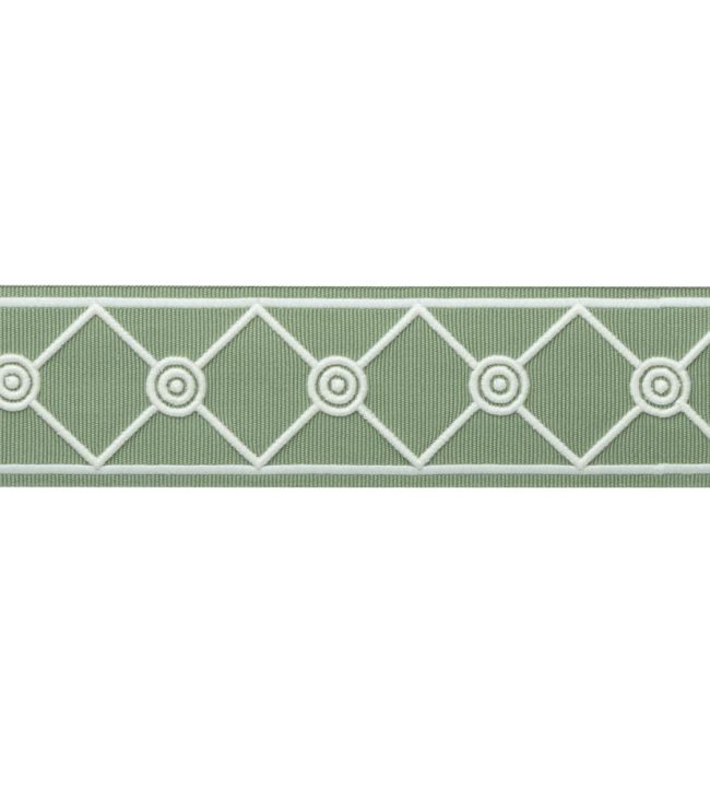 MDS Embroidered Lattice Borber Trimming by Samuel & Sons Willow