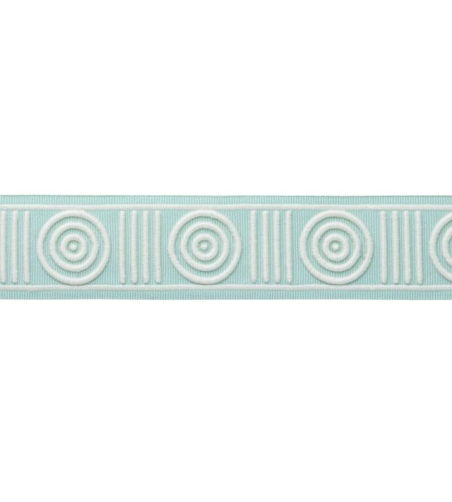 MDS Embroidered Rosette Border Trimming by Samuel & Sons Mint