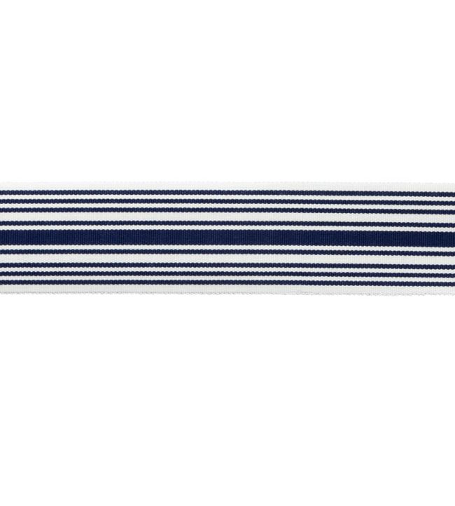MDS Stripe Border 5.1cm Trimming by Samuel & Sons Sapphire