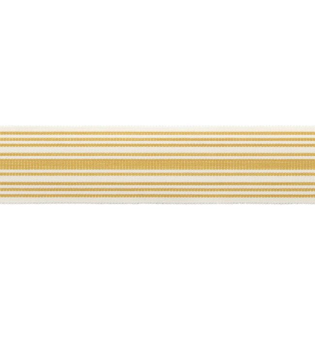 MDS Stripe Border 5.1cm Trimming by Samuel & Sons Wheat
