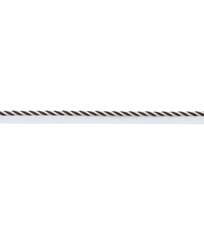 MDS Stripe Cord Trimming by Samuel & Sons Chocolate
